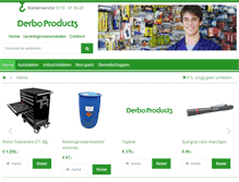 Tablet Screenshot of derbo.nl
